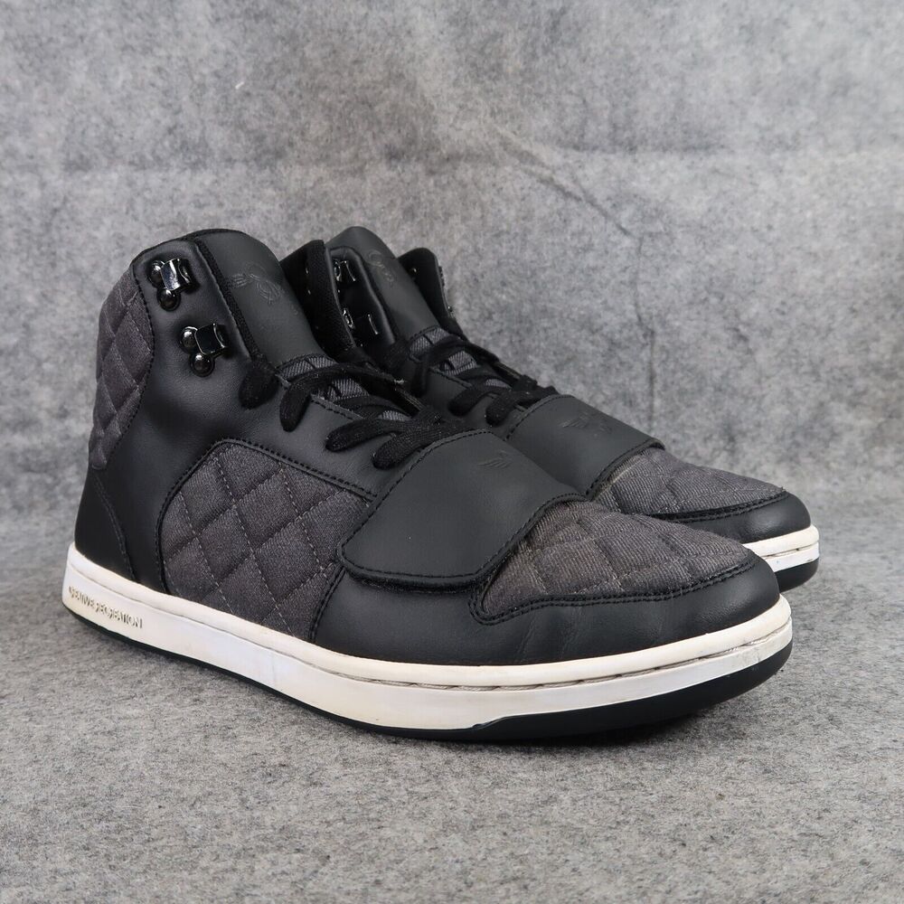 Creative Recreation Shoes Mens 11 Sneakers Cesario Hi Top Lifestyle Quilted Grey